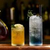 One Two Cups Gelas Striped Rock Highball Glass Heat Resistant - GR-35