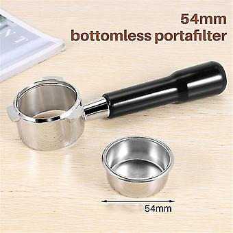 One Two Cups Bottomless Naked Portafilter Stainless 54mm - FR4