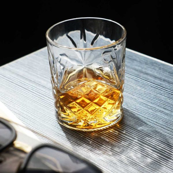 One Two Cups Gelas Crystal Old Fashioned Rock Glass 300ml - CG3