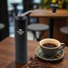 ginee_20251128152952297_0318515314.jpg One Two Cups Alat Penggiling Kopi Manual Coffee Bean Grinder E810 - Black