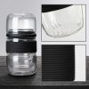 One Two Cups Pembuat Teh Portable Kaca Borosilicate with 2 Glass - TP-762