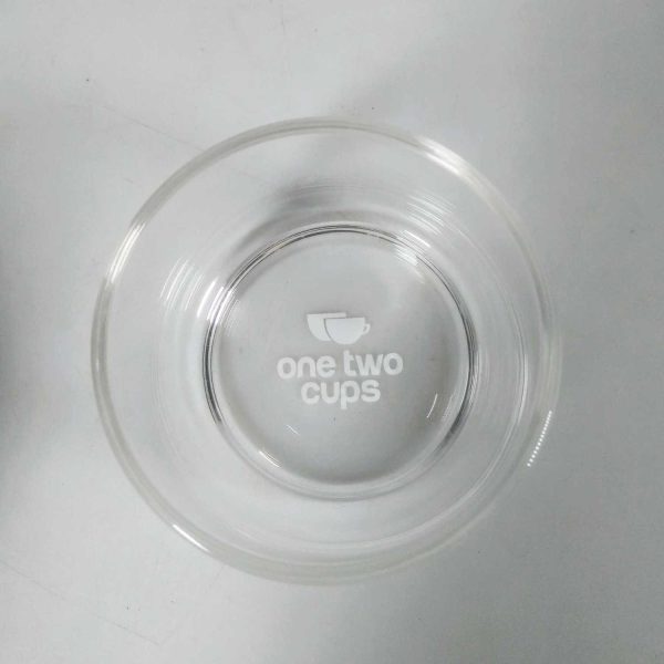 One Two Cups Pembuat Teh Portable Kaca Borosilicate with 2 Glass - TP-762