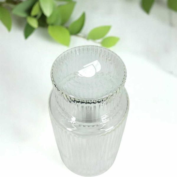 One Two Cups Gelas Tea Coffee Mug Desain Stripe Origami - KMA092