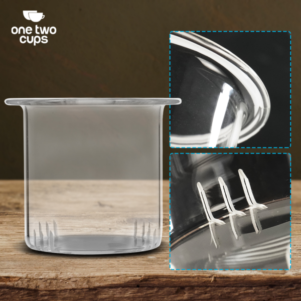 One Two Cups Saringan Teh Filter Pengganti untuk Teko Teh Kaca - 8CV1012