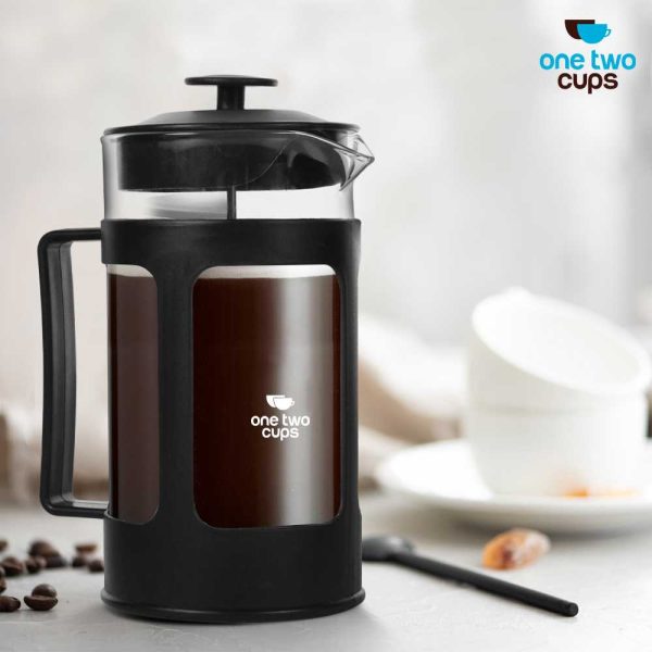 One Two Cups French Press Plunger Coffee Maker Pot - FN35-350ML