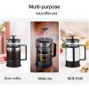 One Two Cups French Press Plunger Coffee Maker Pot - FN35-350ML