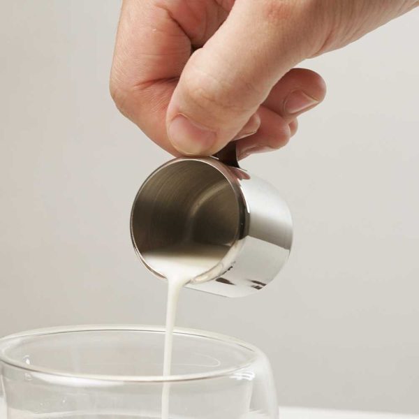 ginee_20251201173857755_6833495794.jpg One Two Cups Gelas Milk Jug Kopi Espresso Latte Art Stainless Steel - S06HG