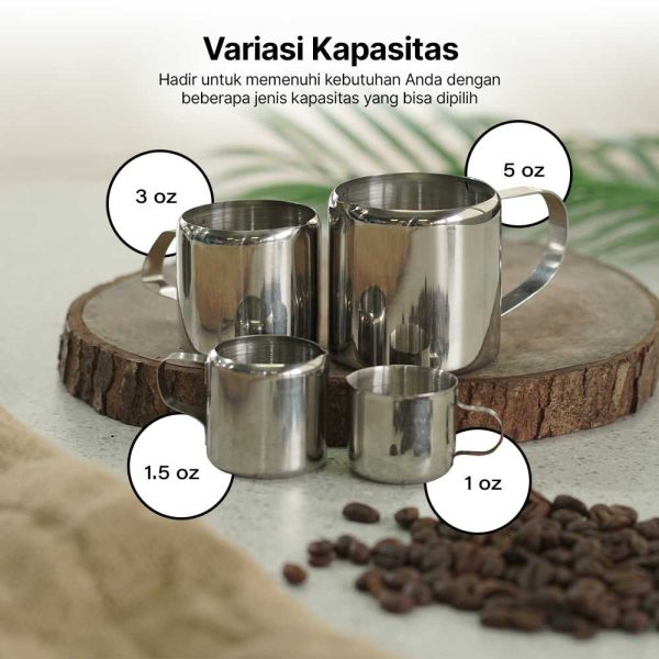 ginee_20251201173857788_1127679845.jpg One Two Cups Gelas Milk Jug Kopi Espresso Latte Art Stainless Steel - S06HG