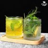 One Two Cups Gelas Crystal Mini Bubble Rock Glass - YJ0910-300ML