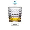 One Two Cups Gelas Crystal Old Fashion Rock Glass 300ml - DM303