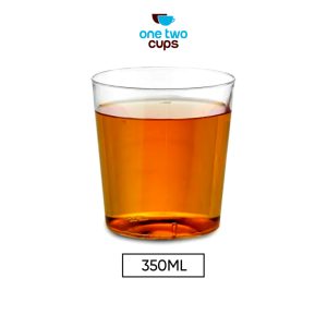 One Two Cups Gelas Cocktail Japanese Style Rock Glass 350ml - UK35