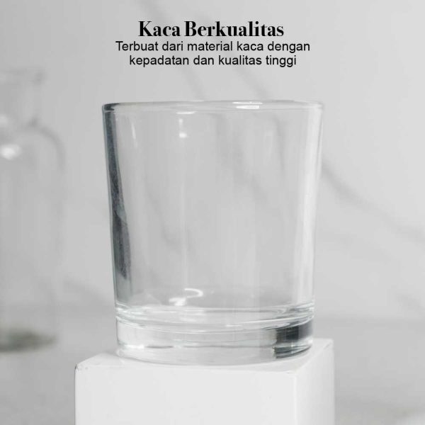 One Two Cups Gelas Cocktail Crystal Rock Cup 300ml - SW020