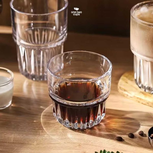 One Two Cups Gelas Crystal Old-Fashioned Rock Highball Glass - 2011ZJ-260ml
