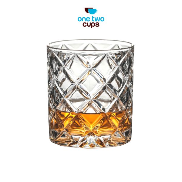 One Two Cups Gelas Crystal Old-Fashioned Rock Glass 320ml - CG32