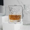 One Two Cups Gelas Crystal Old-Fashioned Rock Glass 320ml - CG32
