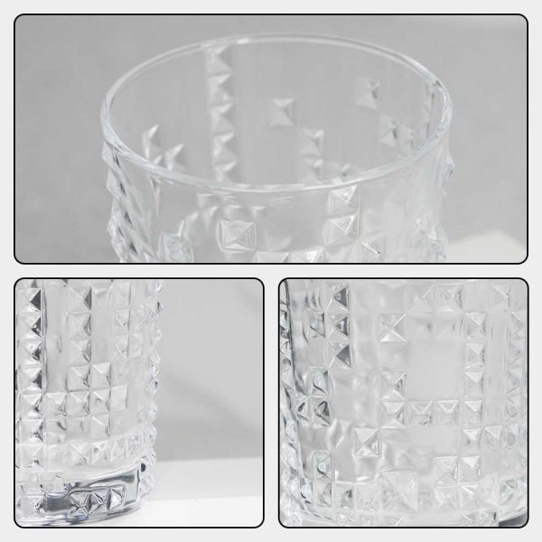 One Two Cups Gelas Crystal Old-Fashioned Rock Glass 280ml - IW2