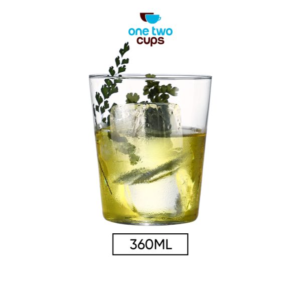 One Two Cups Gelas Cocktail Ultra Thin Rock Glass 360ml - WS3
