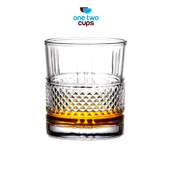 One Two Cups Gelas Crystal Old-Fashioned Rock Glass 280ml - VL3