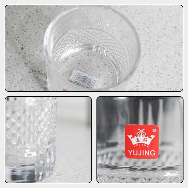 One Two Cups Gelas Crystal Old-Fashioned Rock Glass 280ml - VL3