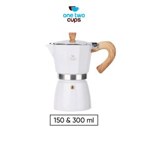 One Two Cups Moka Pot Espresso Coffee Maker Stovetop Teko Kopi - PL-315