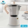 One Two Cups Moka Pot Espresso Coffee Maker Stovetop Teko Kopi - PL-315