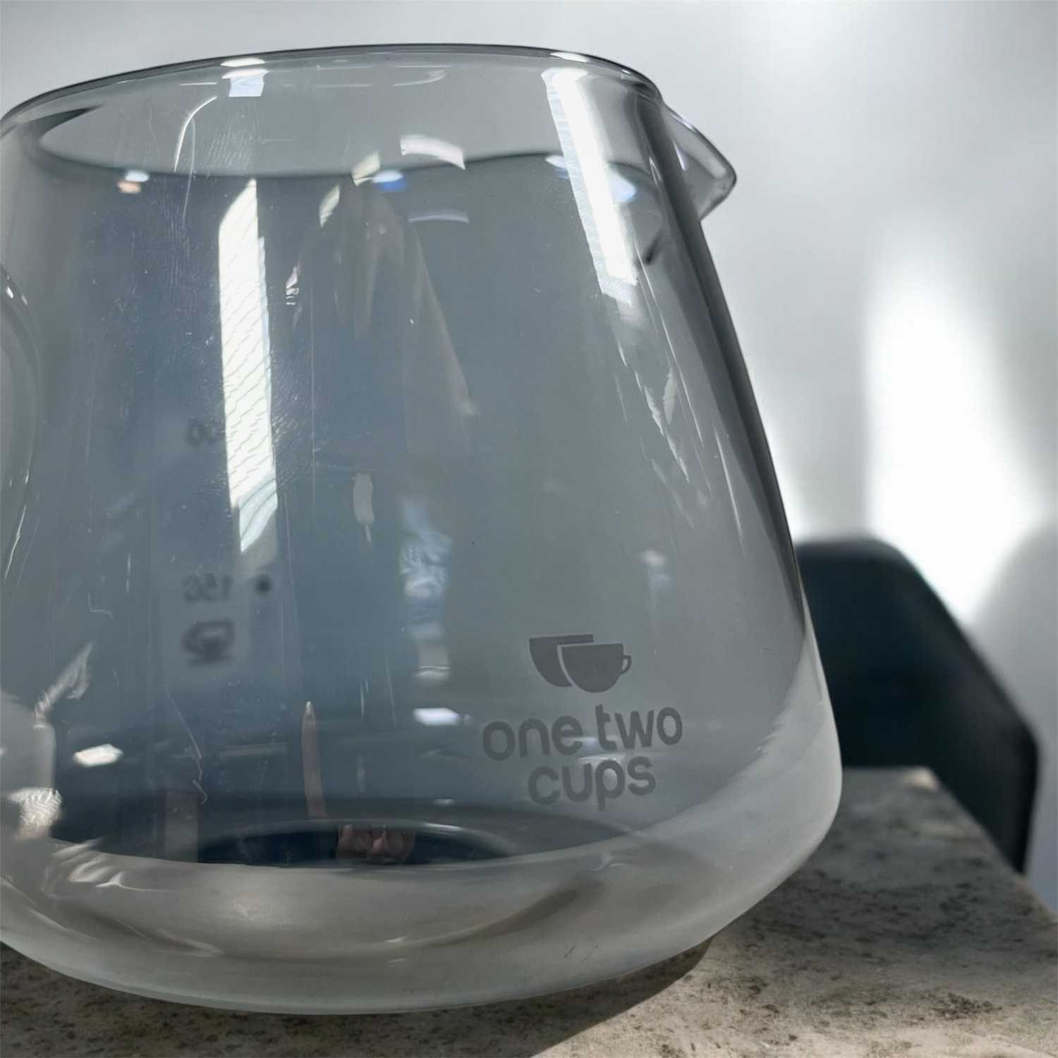 One Two Cups Teko Kopi Coffee Server V60 Borosilicate 1-2 Cup 300ml - WJ9