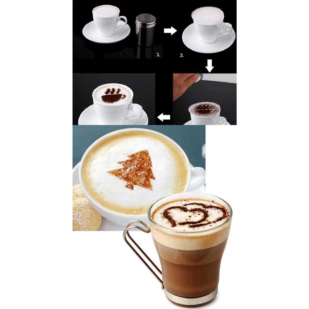 ginee_20251210165003396_5926055905.jpg One Two Cups Cetakan Busa Foam Kopi Latte Art 16 PCS - JJYE01