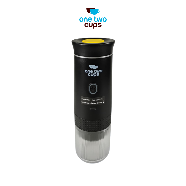 One Two Cups Portable Coffee Maker 3in1 Capsule Wireless 60ml 7500mAh - KF-JN-02