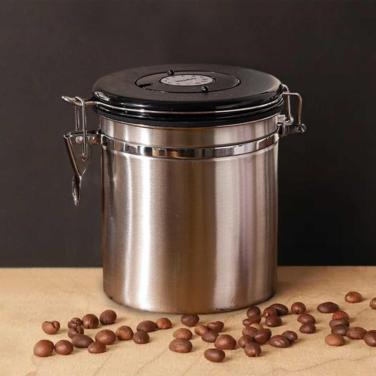 One Two Cups Tempat Kopi Gula Susu Container Stainless Steel 1.5L - MSS19
