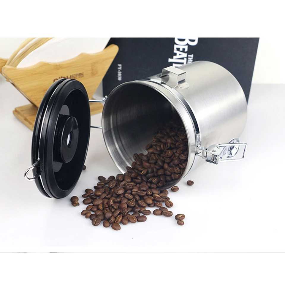 One Two Cups Tempat Kopi Gula Susu Container Stainless Steel 1.5L - MSS19