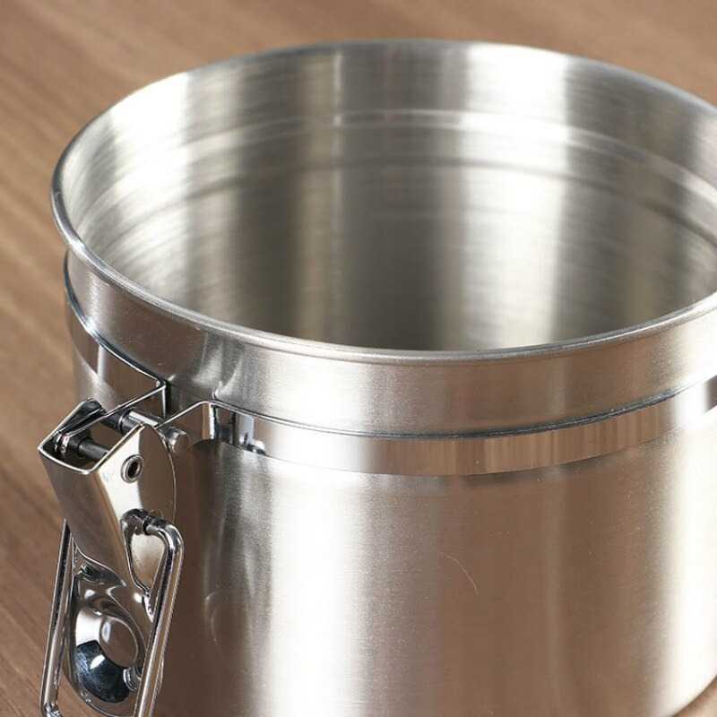 One Two Cups Tempat Kopi Gula Susu Container Stainless Steel 1.5L - MSS19