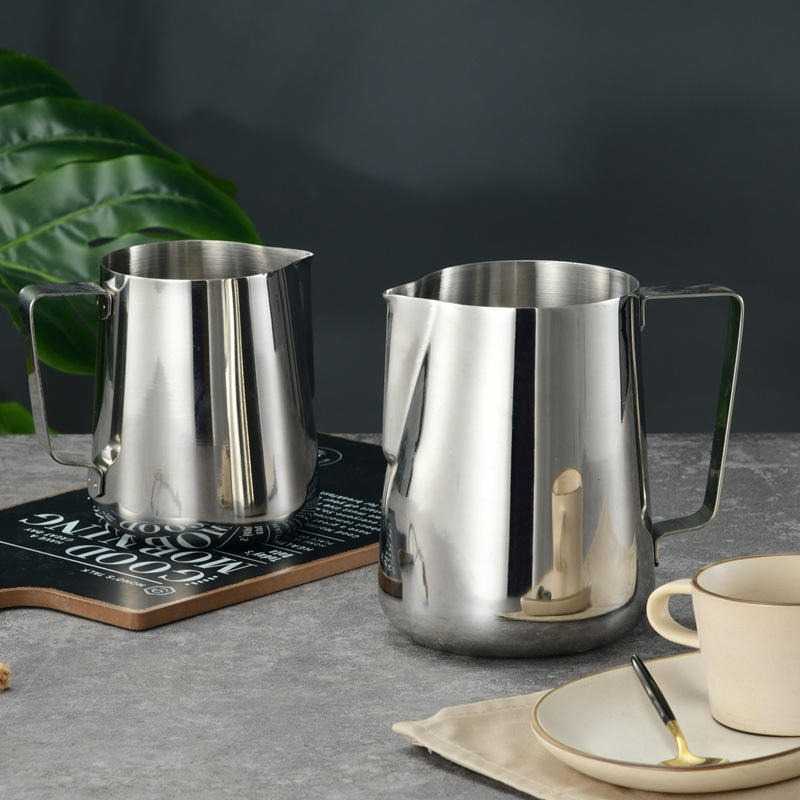 ginee_20251210165239782_8595018644.jpg One Two Cups Gelas Milk Jug Kopi Espresso Latte Art Stainless Steel - DR-360