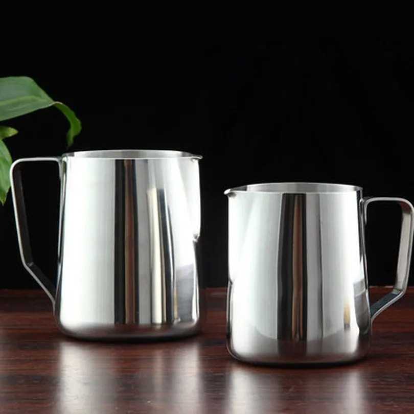 ginee_20251210165239891_0900296719.jpg One Two Cups Gelas Milk Jug Kopi Espresso Latte Art Stainless Steel - DR-360