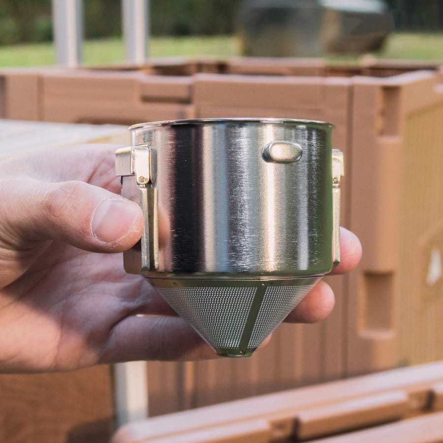 One Two Cups Filter Penyaring Kopi Portable Cone Coffee Dripper - LF13