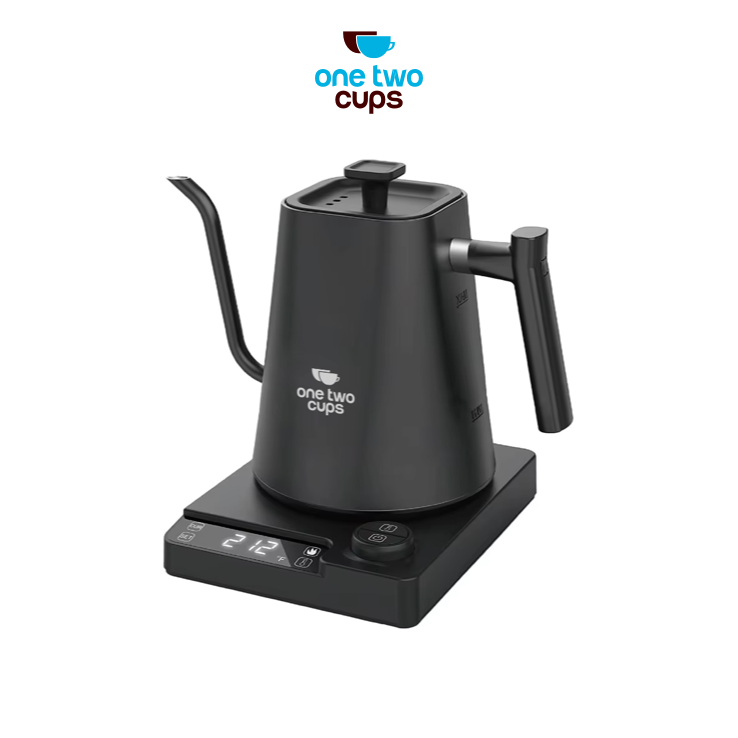One Two Cups Teko Listrik Kopi Pemanas Air Leher Angsa 1200W 1L - KT10 PRO