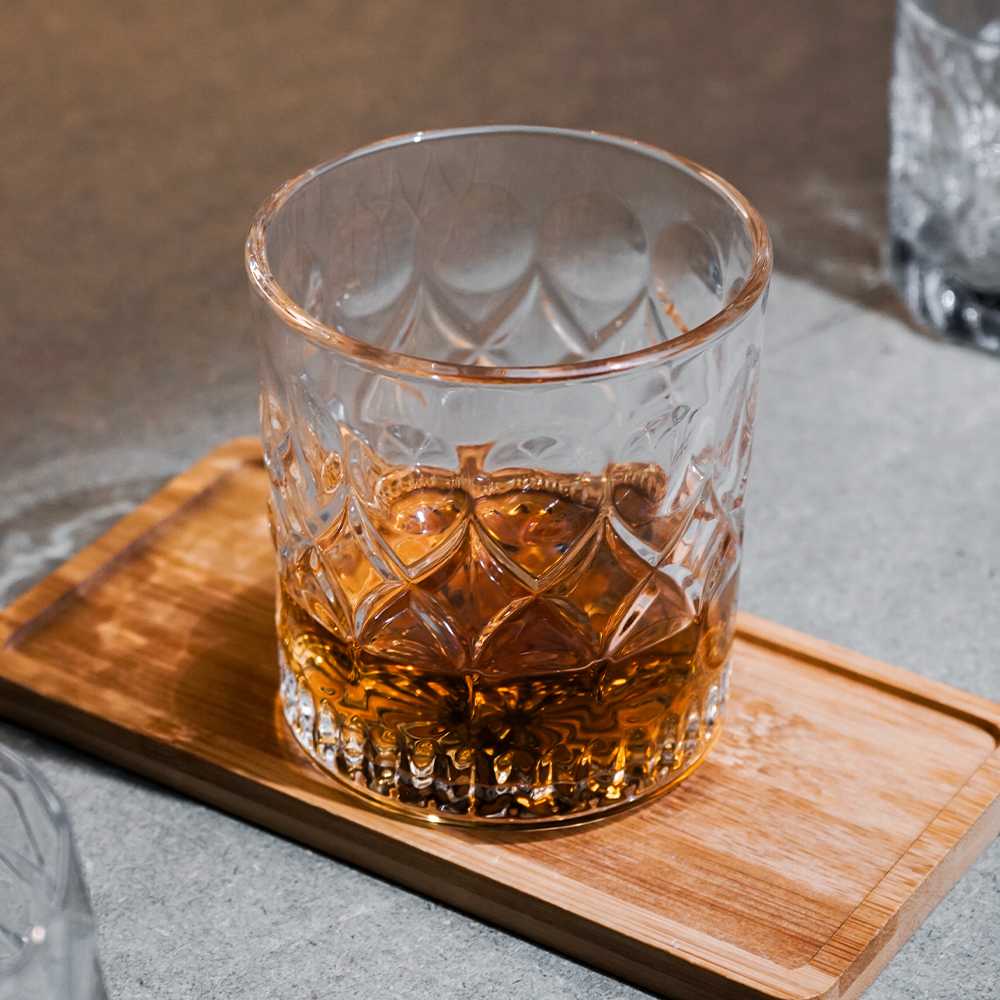 One Two Cups Gelas Cocktail Old Fashion Rock Glass 300ml - CG03