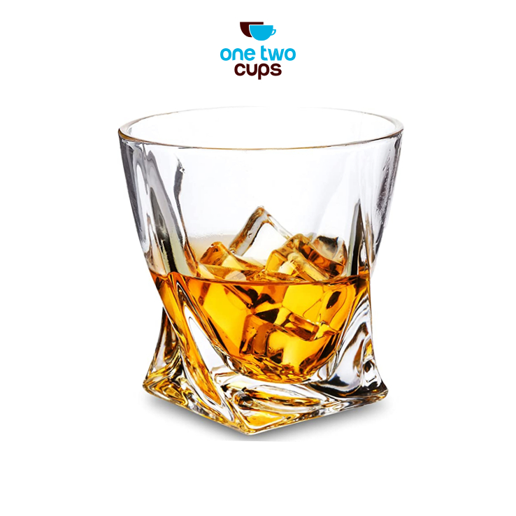 One Two Cups Gelas Crystal Old-Fashioned Rock Glass 300ml - GW-300