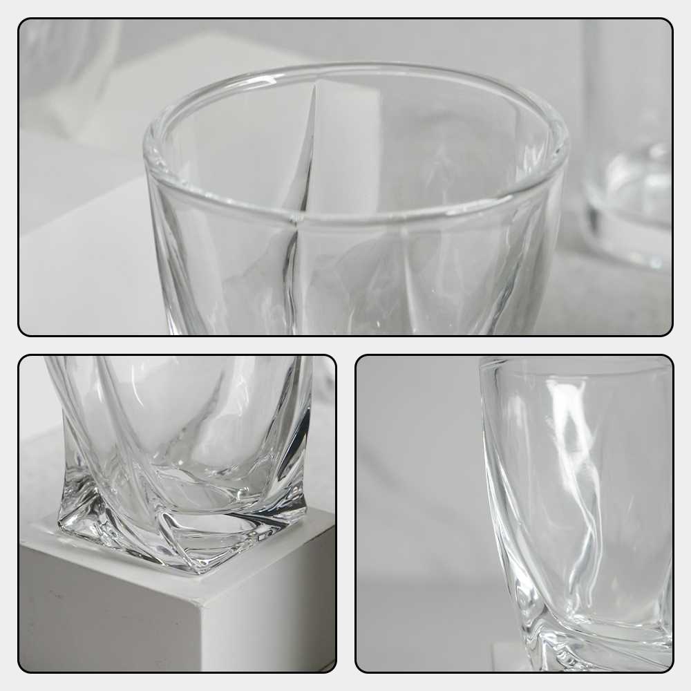 One Two Cups Gelas Crystal Old-Fashioned Rock Glass 300ml - GW-300