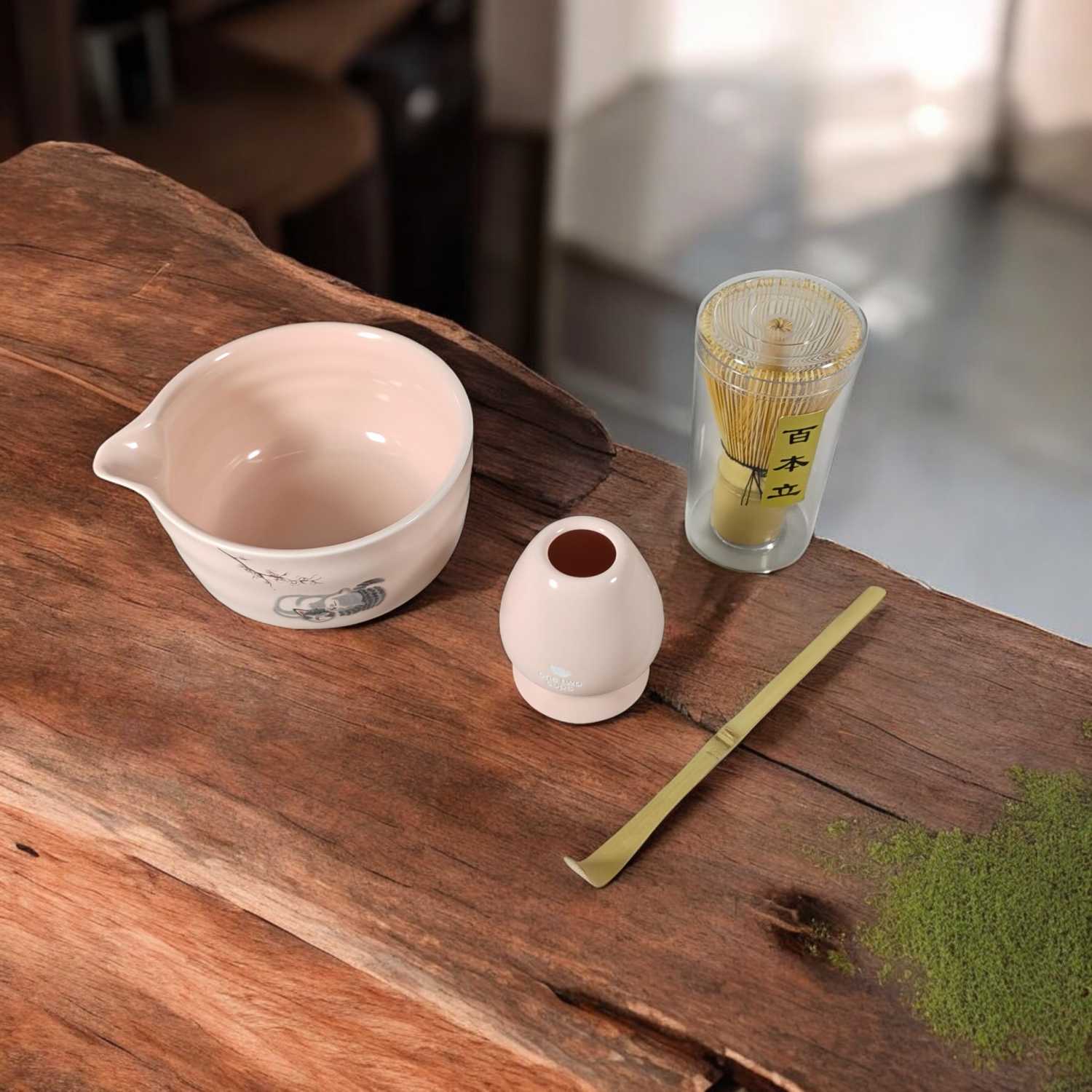 ginee_20260115150511062_1356725275.jpg One Two Cups Matcha Set Kit Chawan Chasen Chashaku Ceramic 500ml 4 PCS - CZ4