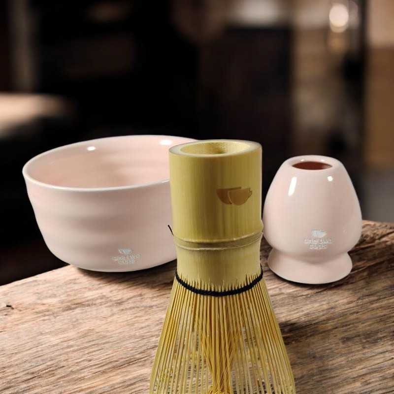 ginee_20260115150511163_7278065330.jpg One Two Cups Matcha Set Kit Chawan Chasen Chashaku Ceramic 500ml 4 PCS - CZ4