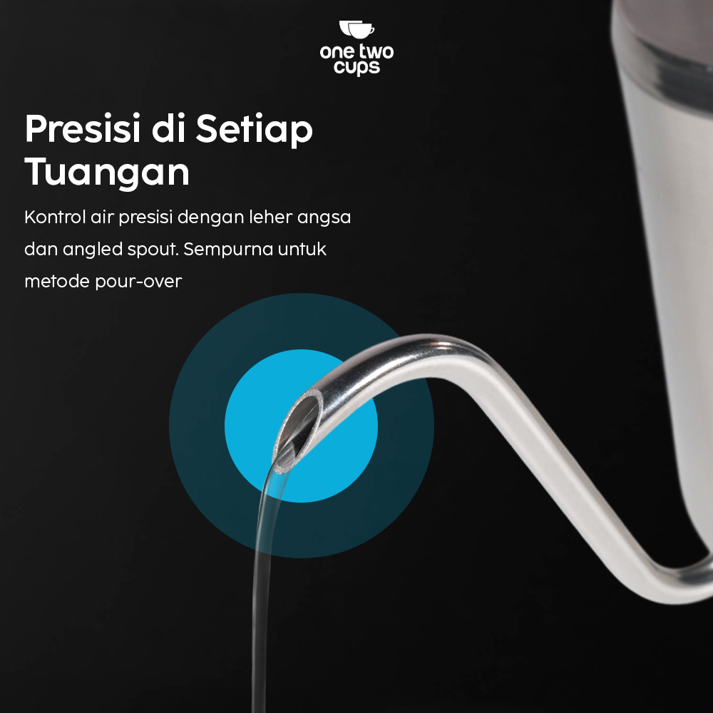 ginee_20260115150731899_3243830079.jpg One Two Cups Teko Kopi Leher Angsa Gooseneck Pour Over Kettle 600ml - STS304