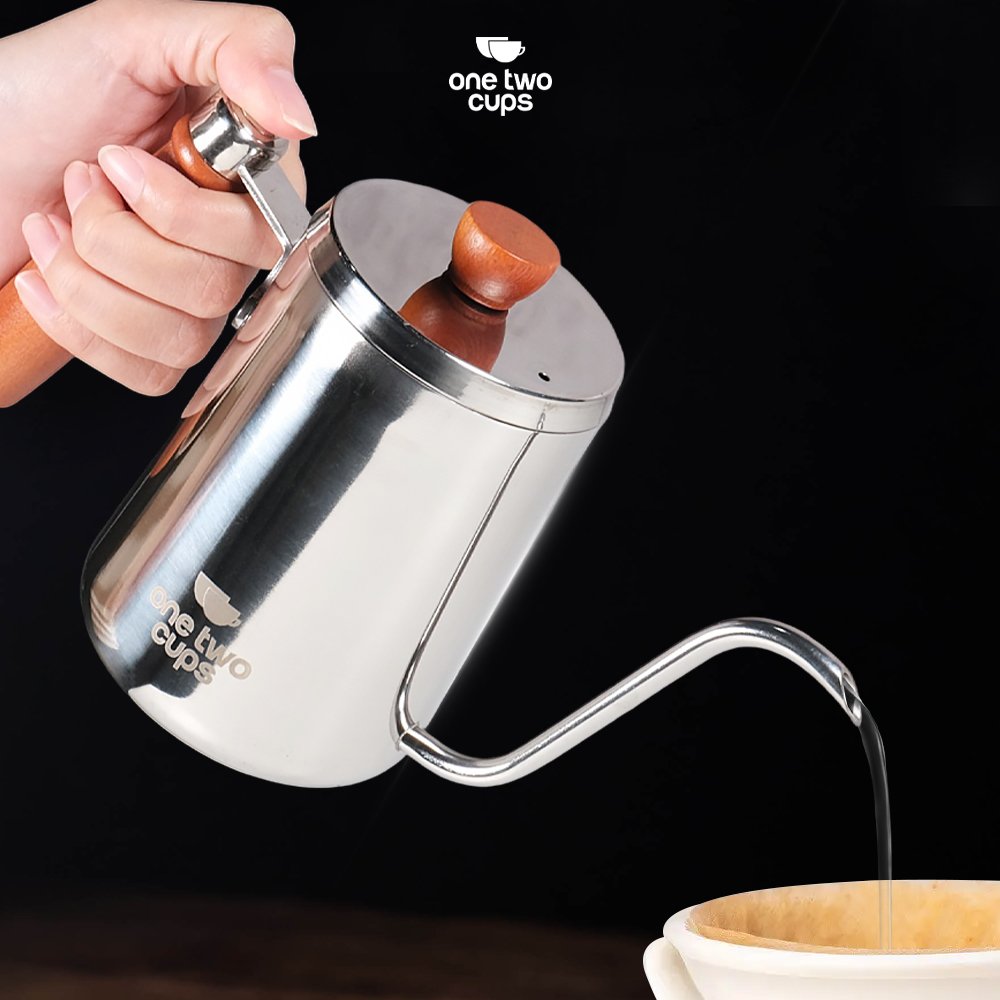 ginee_20260115150732325_0989190457.jpg One Two Cups Teko Kopi Leher Angsa Gooseneck Pour Over Kettle 600ml - STS304
