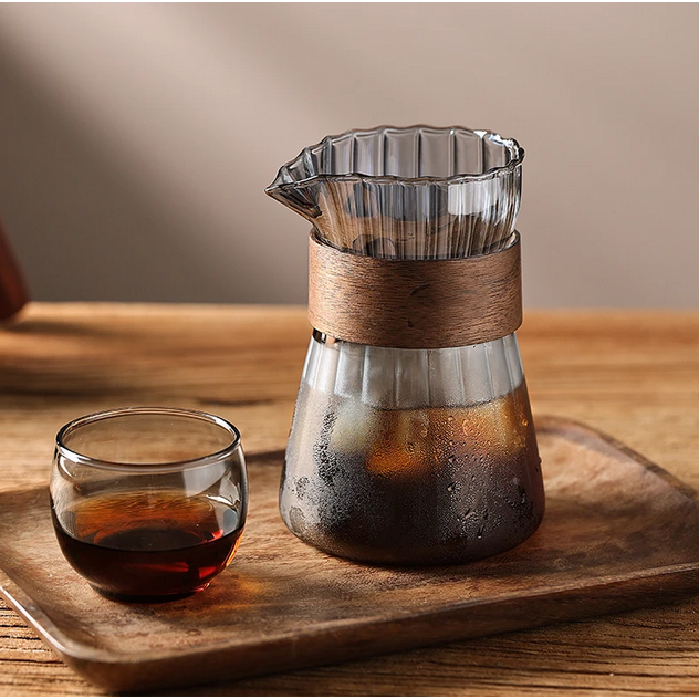 ginee_20260115151700272_0457813177.png One Two Cups Teko Kopi Pour Over Coffee Server Glass Carafe 500ml - FM-5ML2