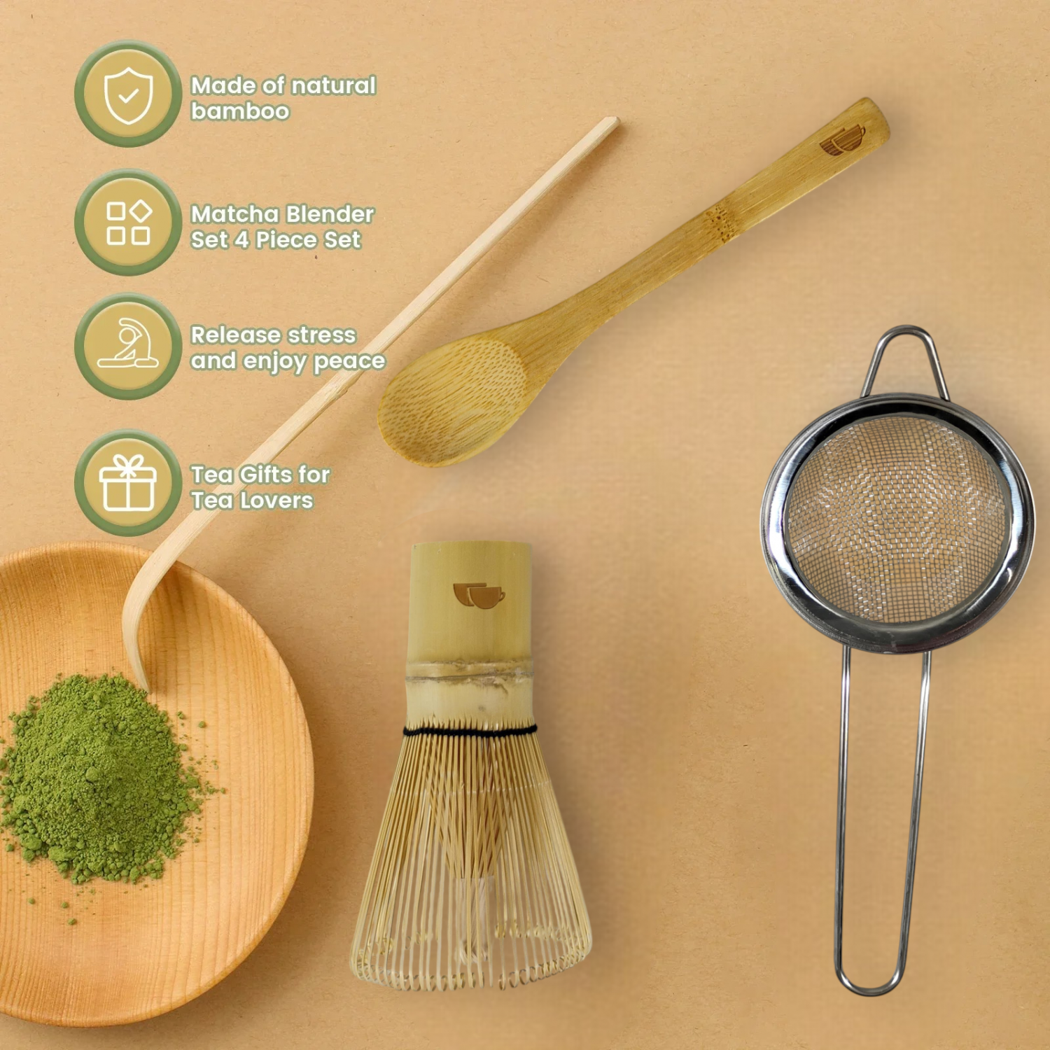 ginee_20260115151936066_7933343468.png One Two Cups Matcha Set Kit Chasen Chashaku Chakoshi Bamboo 4 PCS - B41