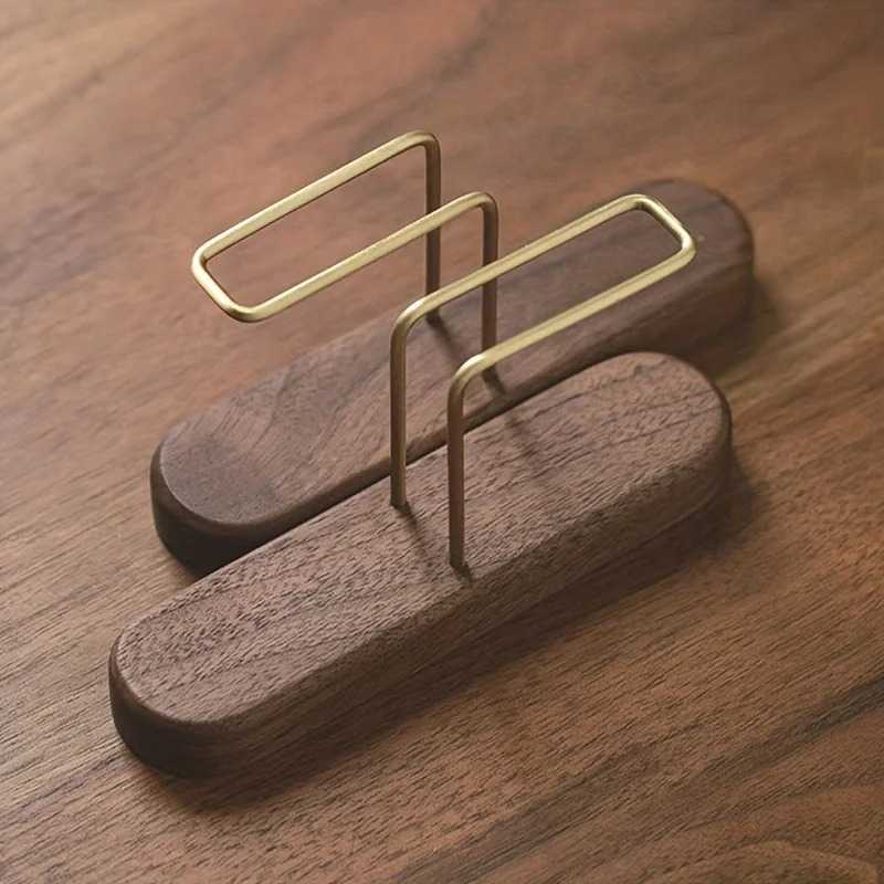 One Two Cups Coffee Filter Paper Holder Wood Tempat Kertas Filter - P-55