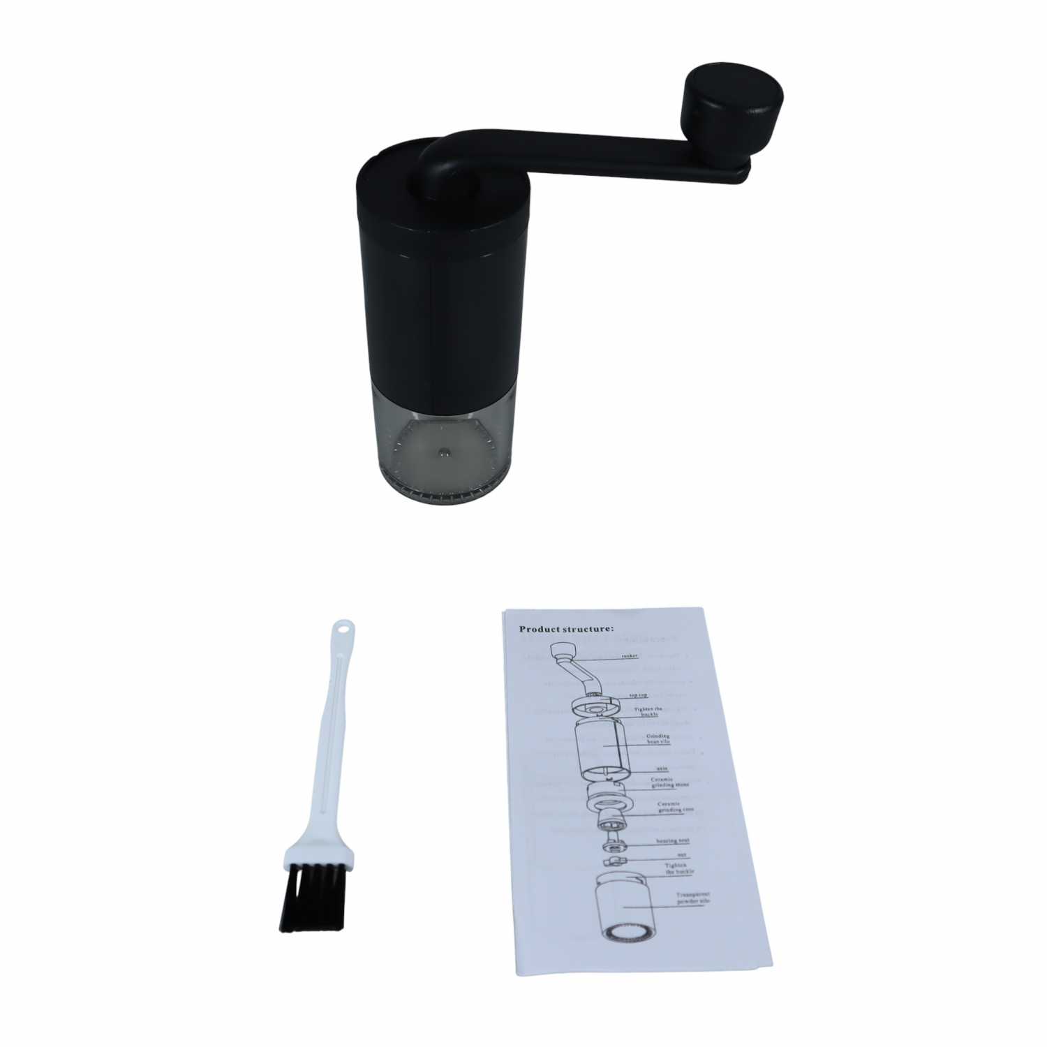 ginee_20260115152136879_7064238155.jpg One Two Cups Penggiling Kopi Manual Hand Coffee Grinder Ceramic Burr - SY-002