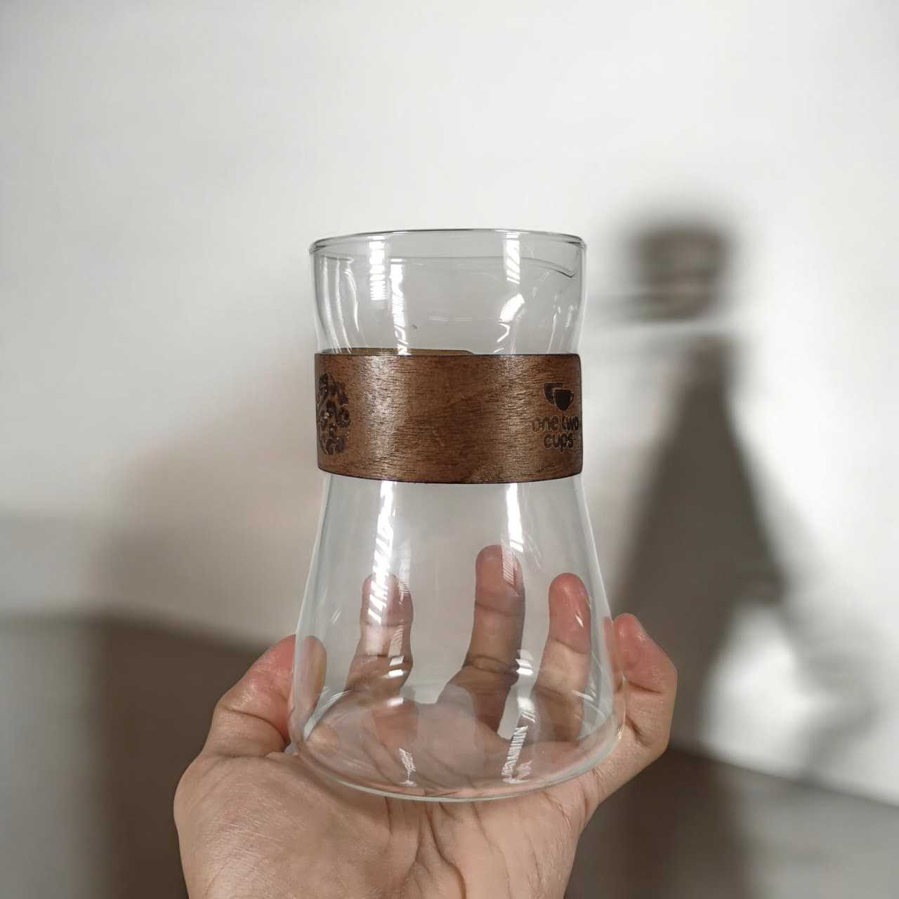 One Two Cups Teko Kopi Coffee Server V60 Drip Pour Over 500ml - NH465