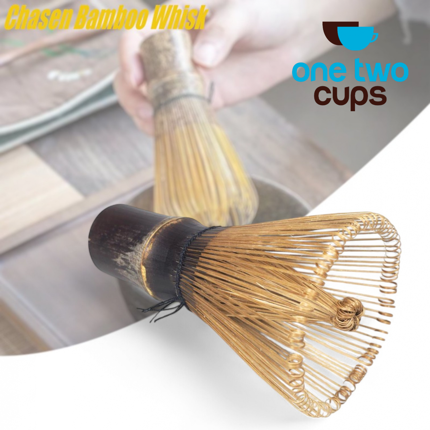 ginee_20260115152306790_5333265300.png One Two Cups Chasen Bamboo Whisk Matcha Pengaduk Teh 74 Tangkai - B78