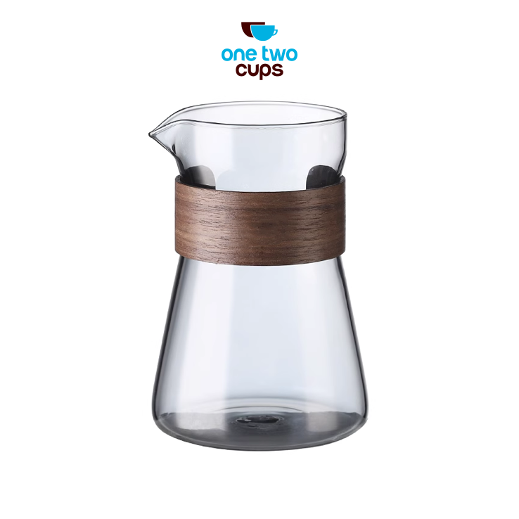 One Two Cups Teko Kopi Coffee Server Drip Pour Pitcher Jug 500ml - L1