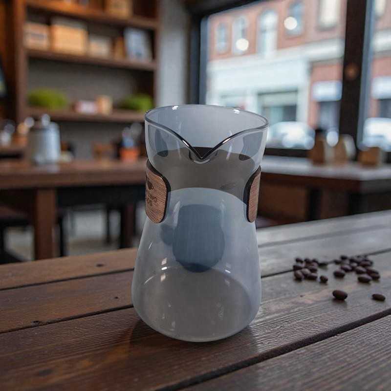 One Two Cups Teko Kopi Coffee Server Drip Pour Pitcher Jug 500ml - L1
